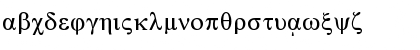 Standard Greek Regular Font