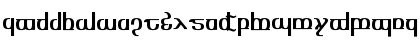 TengwarOptimeDiagon Regular Font