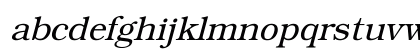Bookman Italic Bookman Italic