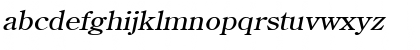 CentimeWide Italic Font