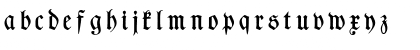 TypographerFraktur UNZ1 Medium Font TypographerFraktur UNZ1 Medium Font