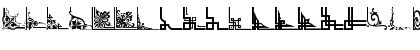 Vintage Decorative Corners 34 Regular Font Vintage Decorative Corners 34 Regular Font