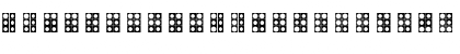 WLM Braille 4 Regular Font WLM Braille 4 Regular Font