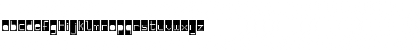 WLM Pixel Party Black Fill Regular Font
