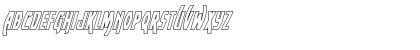 Yankee Clipper Outline Italic Italic Font