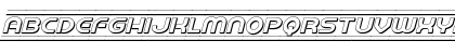 Barcade 3D Italic Italic Font