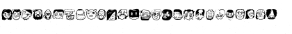 TheFreakyFace2 Regular Font TheFreakyFace2 Regular Font