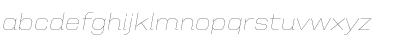 United Italic SemiExt Thin Font United Italic SemiExt Thin Font