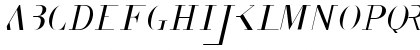 Vaganz Italic Font