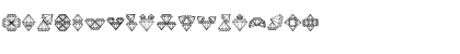 Diamond Blocks Regular Font