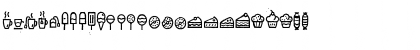 Escalope Crust Two Icons Font Escalope Crust Two Icons Font