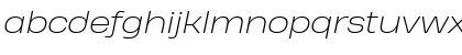 Heading Pro Wide Trial ExtraLight Italic Font
