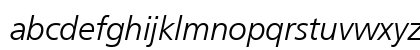 AG Foreigner Light-Italic Medium