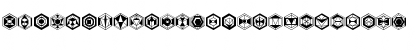 Hexagons Regular Font Hexagons Regular Font