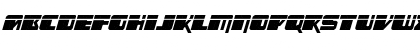 Space Runner Laser Italic Regular Font