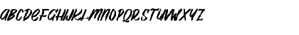 Al_Lebrush_PersonalUseOnly Regular Font