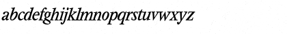 VendomeTwo RegularItalic Font