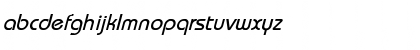 Bauhaus-Thin-Italic Regular Font
