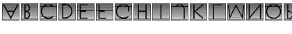 VenetianBlind Regular Font