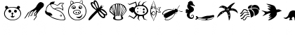 Critter Dingbats Regular Font