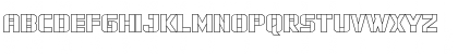 Force Commander Outline Regular Font