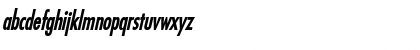 Fuji-Condensed Bold Italic Font