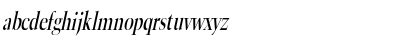 Horn-Condensed Italic Font