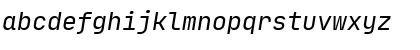 JetBrains Mono Italic Font