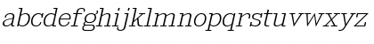 Kingsbridge Expanded ExtraLight Italic Font