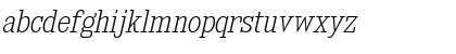 Kingsbridge SemiCondensed ExtraLight Italic Font