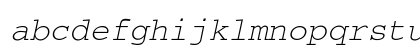 Courier-Oblique Regular