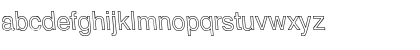 SchnellerMedium Hollow Regular Font