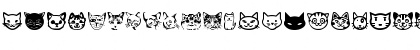 Cat Faces Regular Font