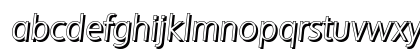 QuebecDropShadow-Light Italic