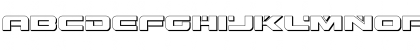 Predataur 3D Regular Font