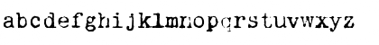 VTypewriter Regular Font