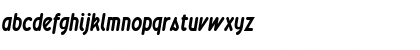 Wevli Condensed Bold Italic Font