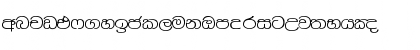 Arana Sinhala Regular Font