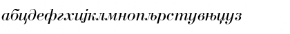 Bodoni Cirilica Italic Font
