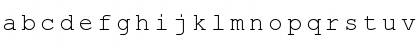EBCDIC MonoThai Regular Font