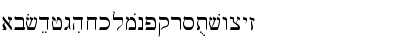 HebraicaII Regular Font