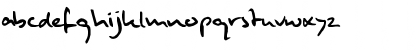 Mulder's handwriting Regular Font Mulder's handwriting Regular Font