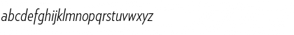 Verlag Condensed Light Italic Font Verlag Condensed Light Italic Font