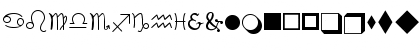 XIngyDings Regular Font XIngyDings Regular Font