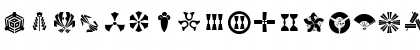 Orient Pattern Dings Set 3 Regular Font