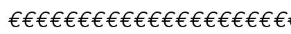 EuroMono RomanItalic