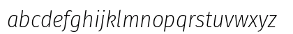 Fira Sans Condensed ExtraLight Italic Fira Sans Condensed ExtraLight Italic