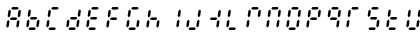 E1234 Italic Font E1234 Italic Font