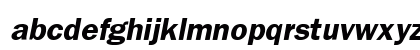 Franklin Gothic Bold SSi Semi Bold Italic