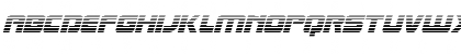 Laser Corps Gradient Italic Regular Font